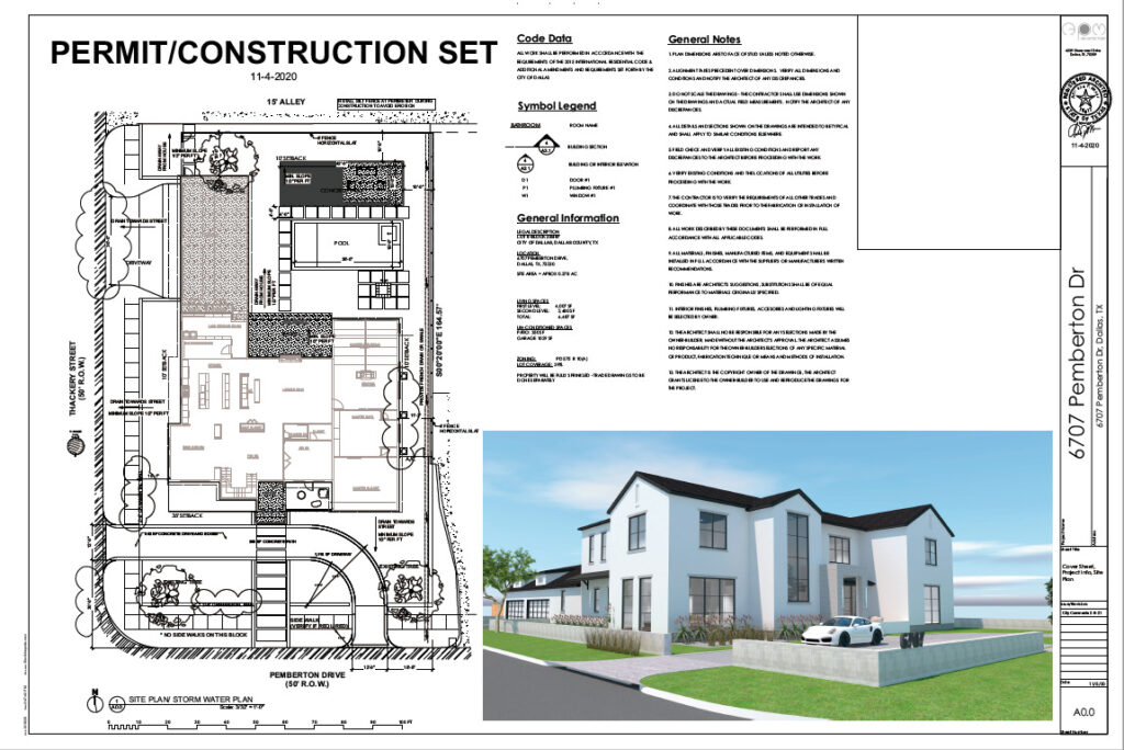 6707 Pemberton Dallas TX H Constructors